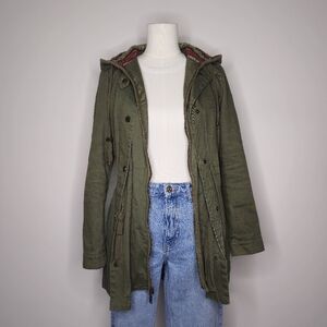 BCBGeneration Rain Jacket With Hoodie